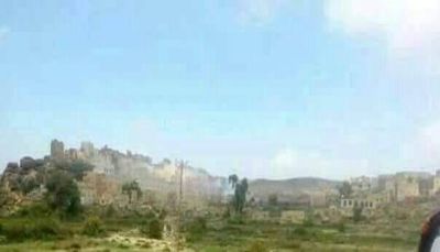 البيضاء: مليشيا الحوثي تحرق مكتبة تابعة لأحد المساجد بمديرية مكيراس