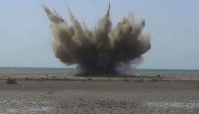 التحالف العربي يعلن تدمير 5 ألغام بحرية زرعها الحوثيون جنوب البحر الأحمر