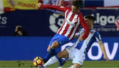 أتليتيكو مدريد يحقق فوزا صعبا على ليجانيس في الليجا