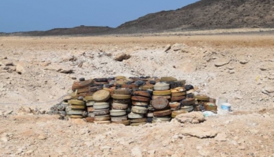 الجوف: تطهير 40 حقلاً ومنطقة من الألغام الحوثية بمديرية اليتمة