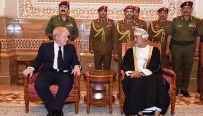 رئيس وزراء بريطانيا وسلطان عمان يبحثان الملف اليمني