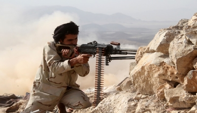 مواجهات عنيفة بين الجيش الوطني ومليشيا الحوثي شمال وغرب تعز