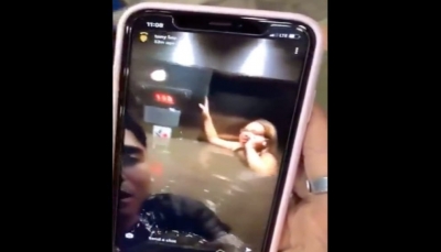 فيديو يوثق لحظات مرعبة لعملية إنقاذ شبان من موت محقق