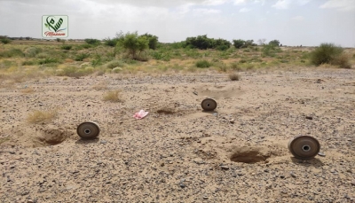 مسام: نزع 1353 لغماً وذخيرة غير منفجرة في اليمن خلال الأسبوع الماضي