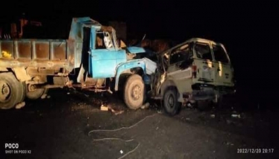 إحصائية حكومية: أكثر من 200 وفاة وإصابة جراء الحوادث المرورية خلال يناير الماضي